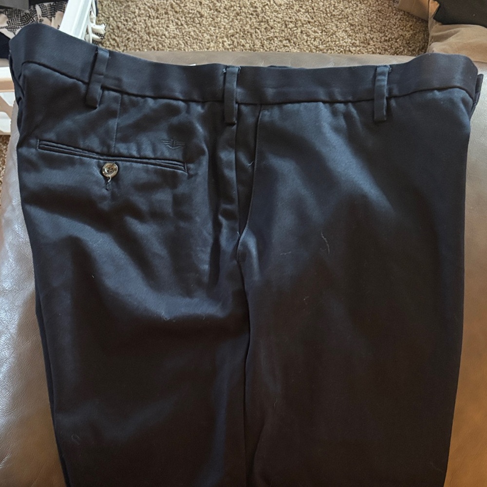 Dockers Navy Dress Pants with Professional Finish